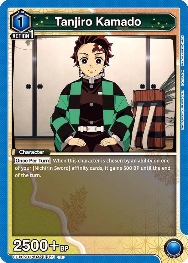 Tanjiro Kamado (015) card front