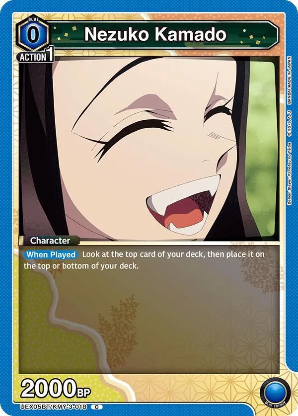 Nezuko Kamado (018) card front