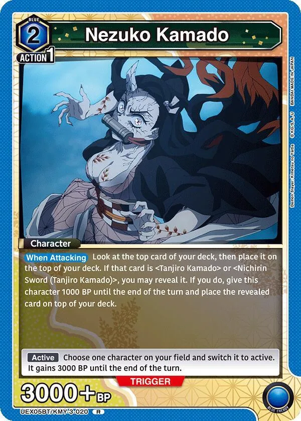 Nezuko Kamado (020) card front
