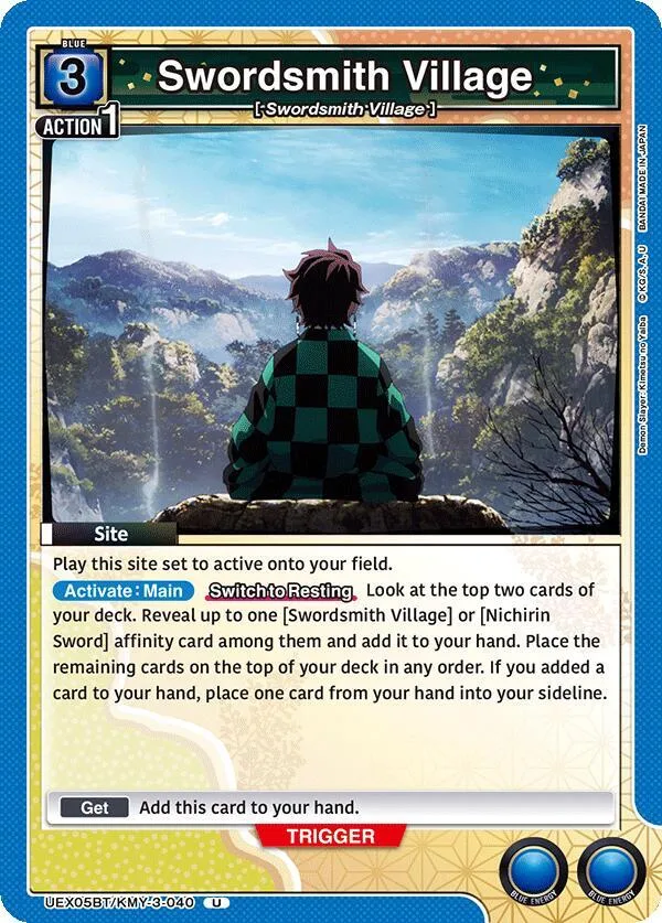 Swordsmith Village card front