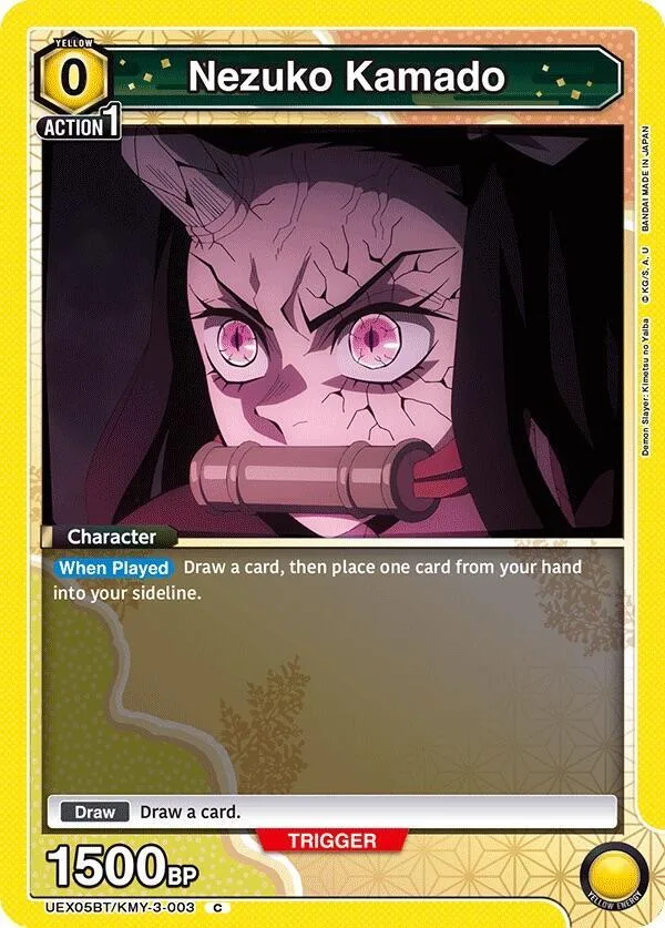 Nezuko Kamado (003) (Box Topper Foil) card front