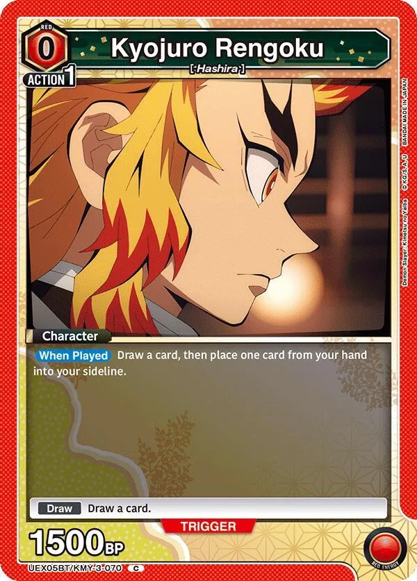 Kyojuro Rengoku (070) (Box Topper Foil) card front