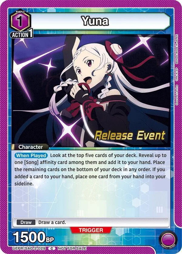 Yuna (029) card front