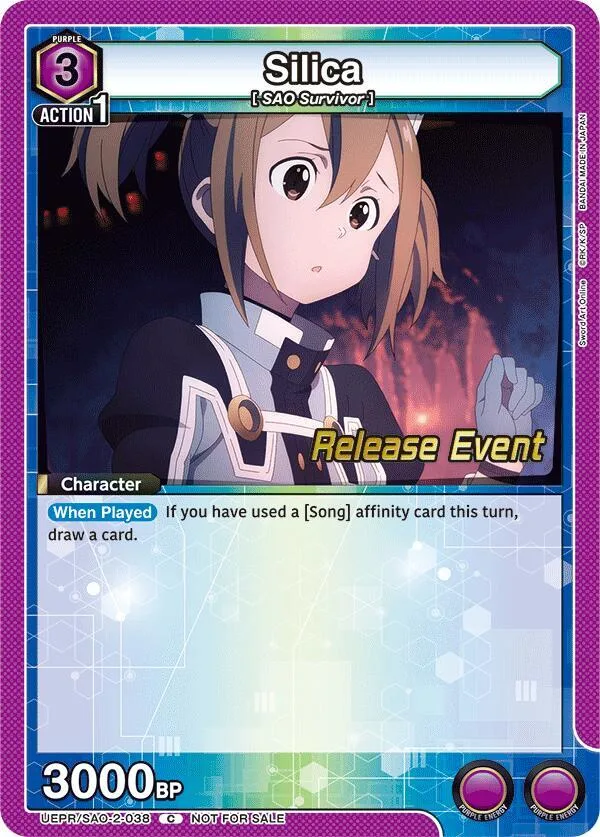 Silica (038) card front
