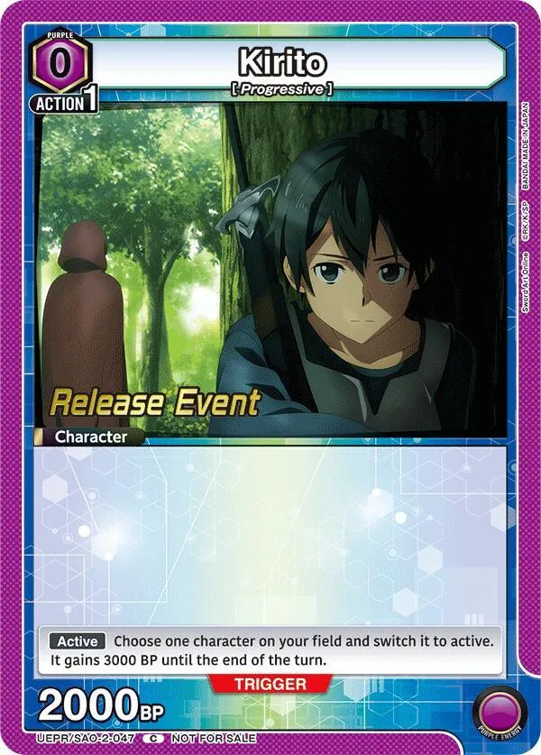 Kirito (047) card front