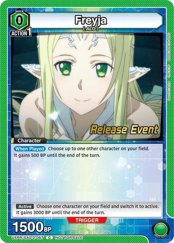 Freyja card front