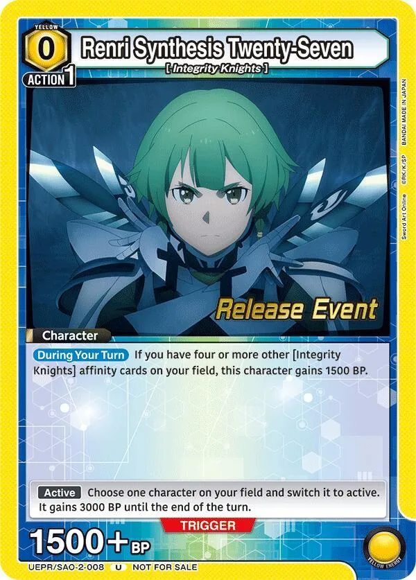 Renri Synthesis Twenty-Seven card front