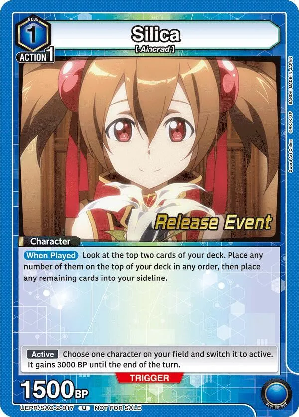 Silica (017) card front
