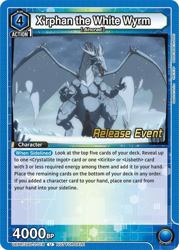 X'rphan the White Wyrm card front