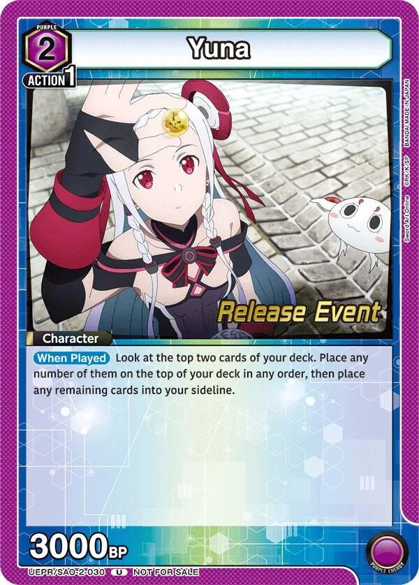 Yuna (030) card front