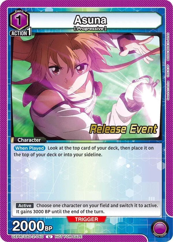 Asuna (040) card front