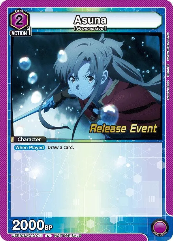 Asuna (041) card front
