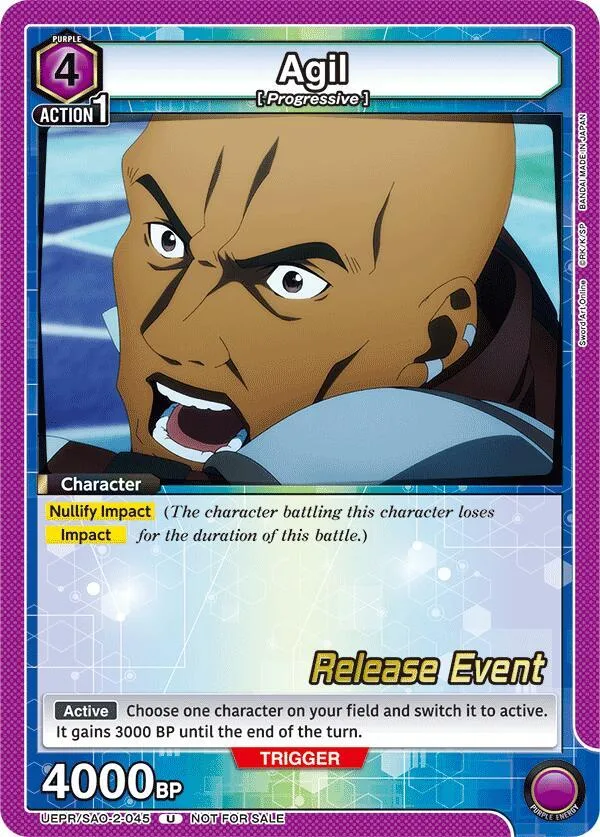 Agil (045) card front