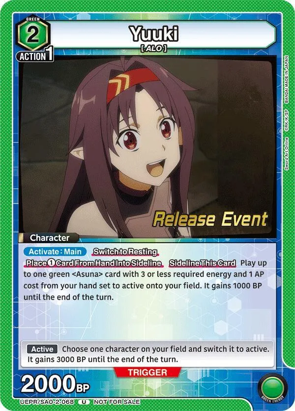 Yuuki (068) card front