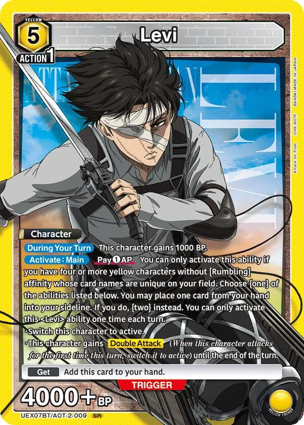 Levi (009) card front