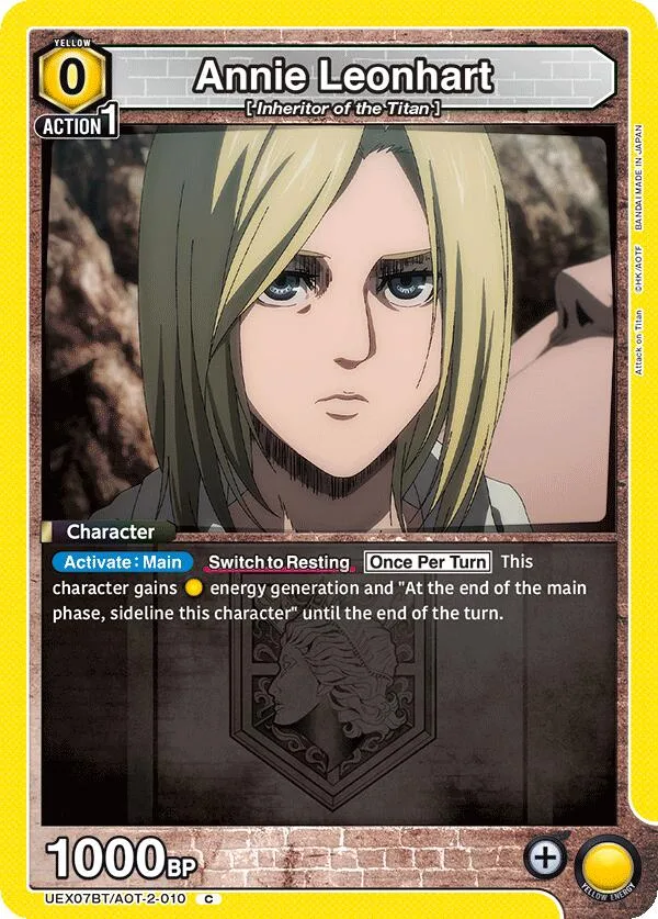 Annie Leonhart card front
