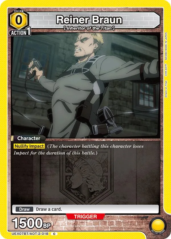 Reiner Braun card front