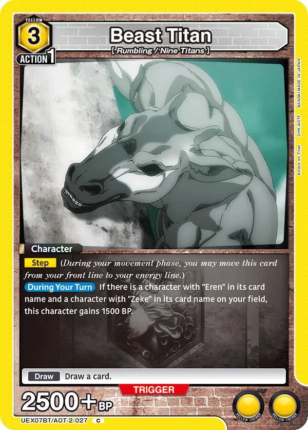Beast Titan card front