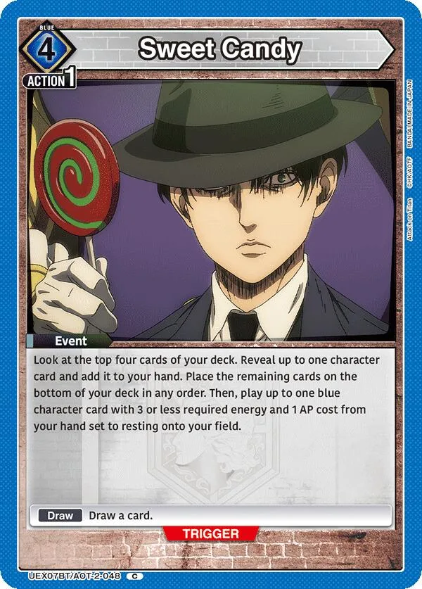 Sweet Candy card front