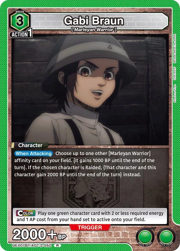 Gabi Braun (050) card front