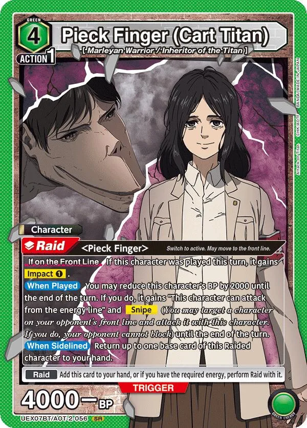 Pieck Finger (Cart Titan) card front