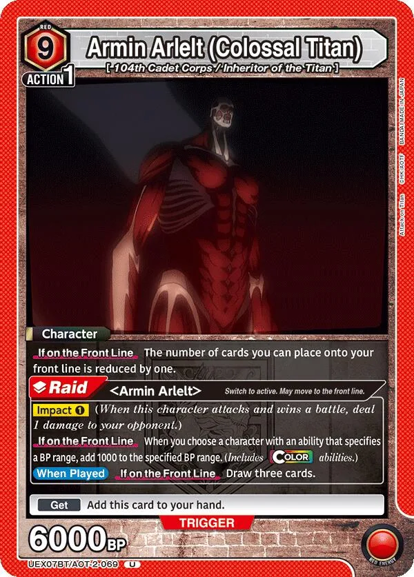 Armin Arlelt (Colossal Titan) (069) card front