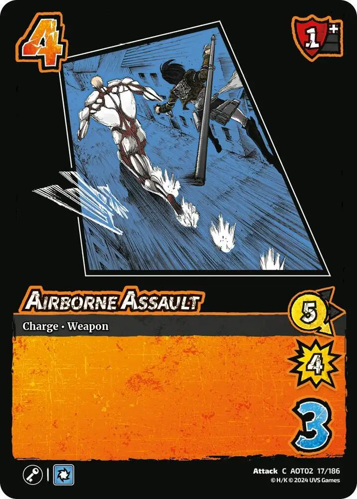 Airborne Assault card front