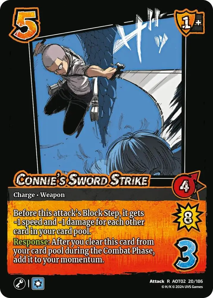 Connie's Sword Strike card front