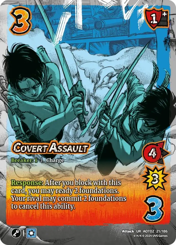 Covert Assault card front