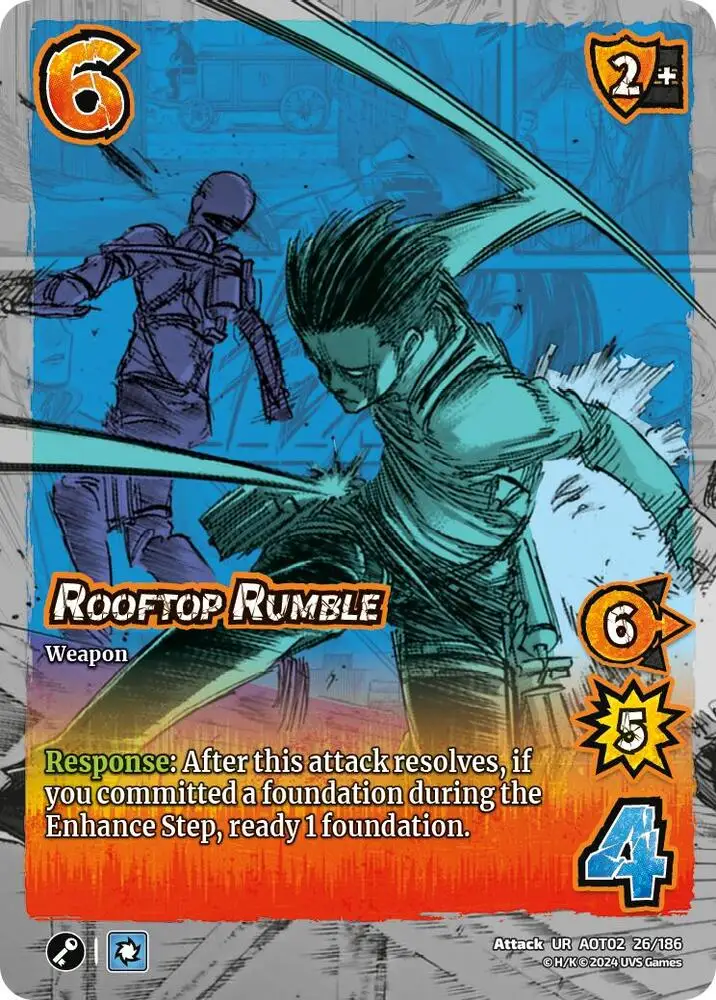 Rooftop Rumble card front