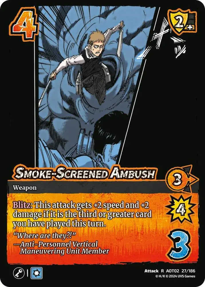 Smoke-Screened Ambush card front