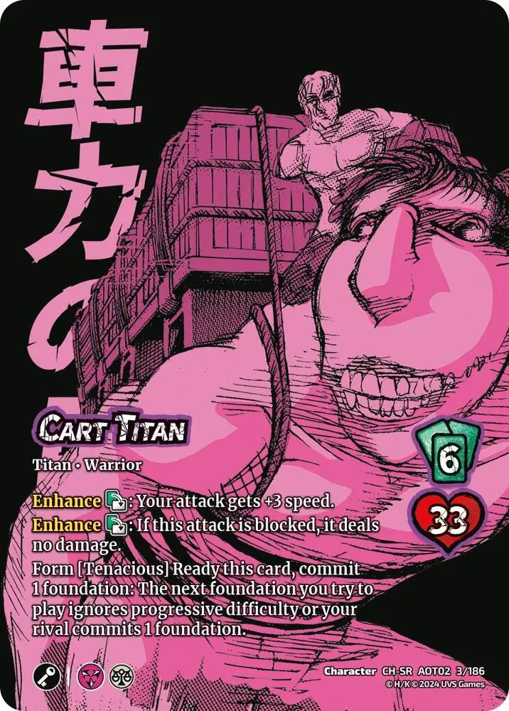Cart Titan card front