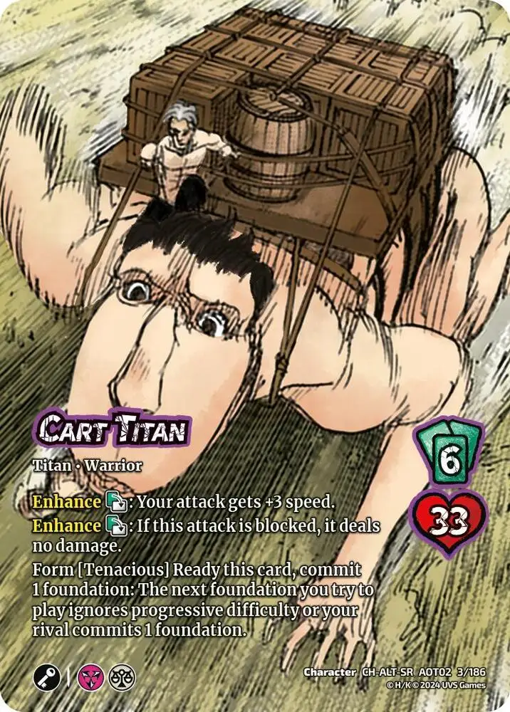 Cart Titan (Alternate Art) card front