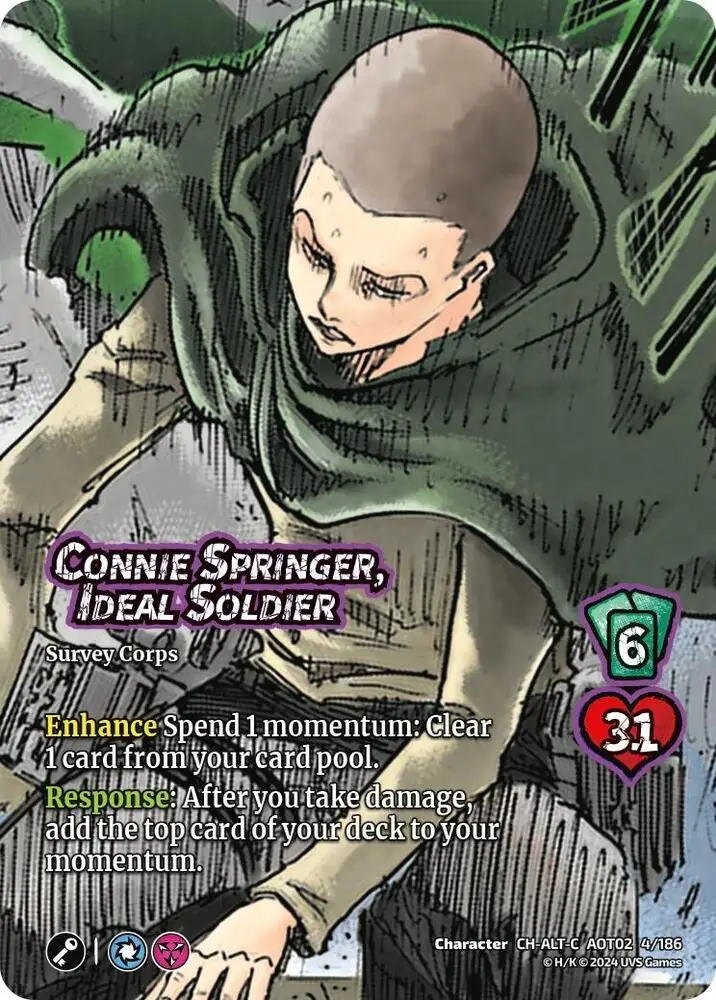 Connie Springer, Ideal Soldier (Alternate Art) card front