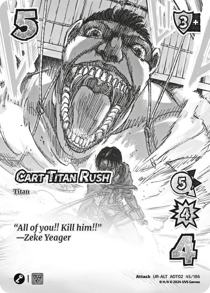 Cart Titan Rush (Alternate Art) card front