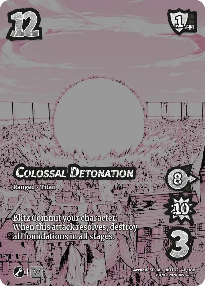Colossal Detonation (Alternate Art) card front