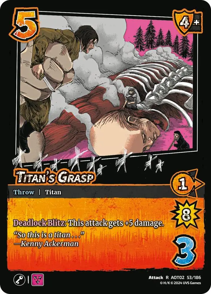 Titan's Grasp card front