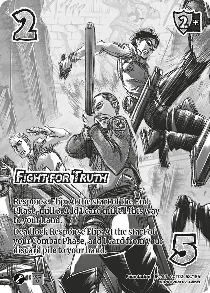 Fight for Truth (Alternate Art) card front