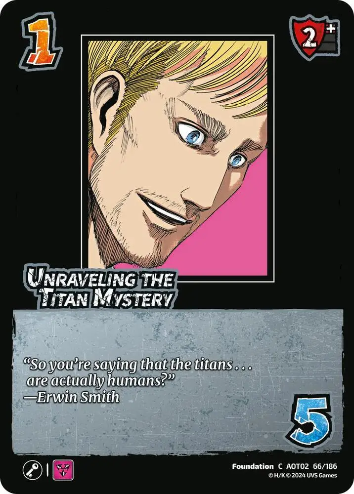 Unraveling the Titan Mystery card front