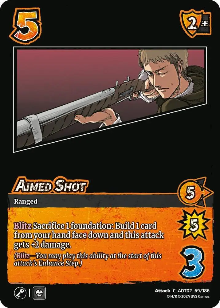 Aimed Shot card front