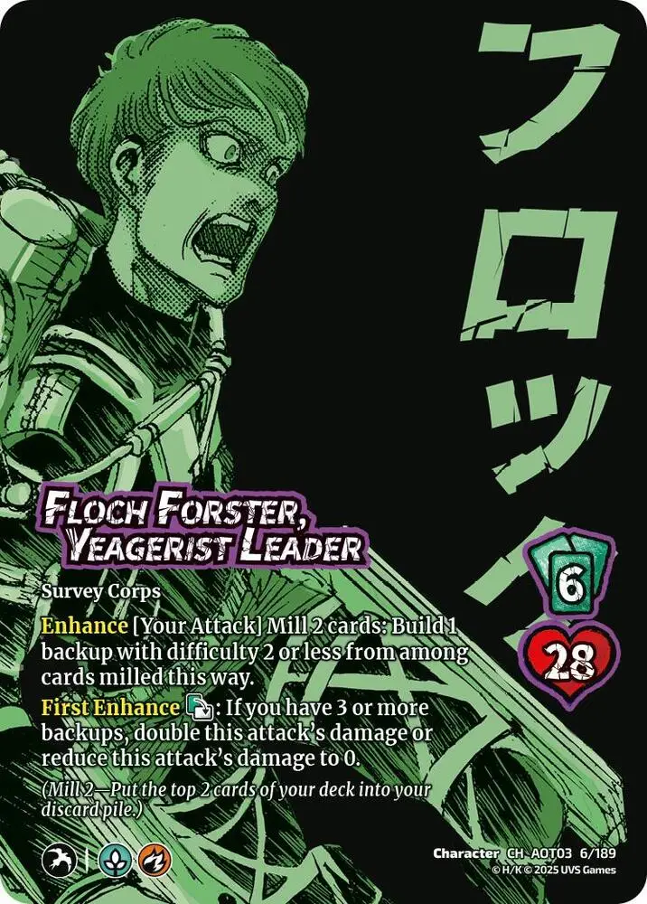 Floch Forster, Yeagerist Leader card front