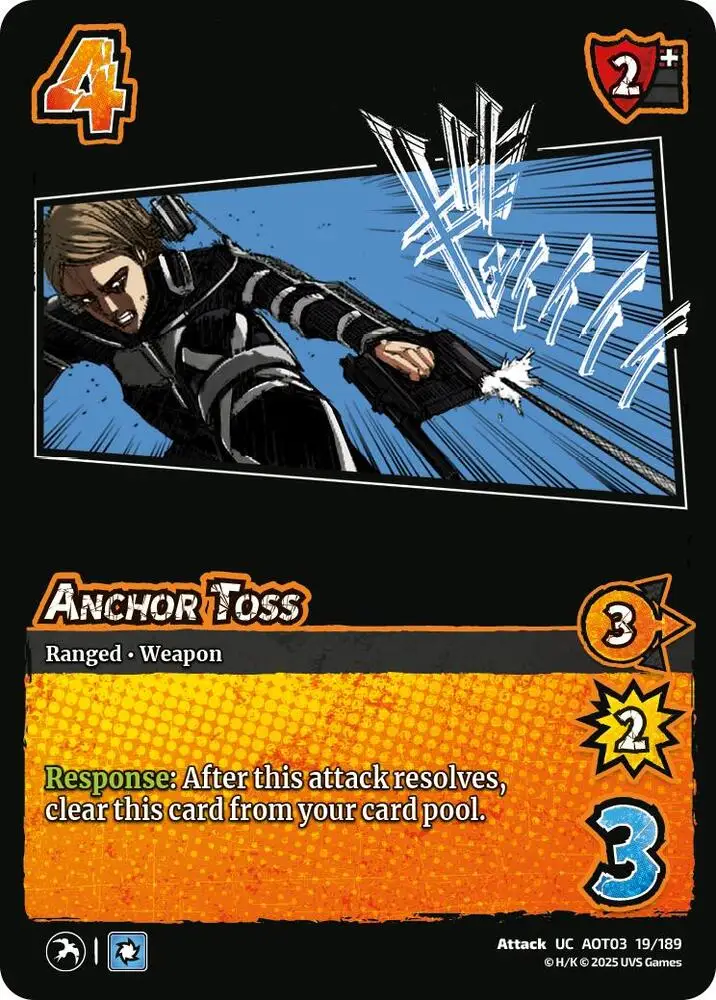 Anchor Toss card front