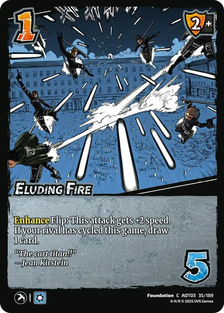 Eluding Fire card front