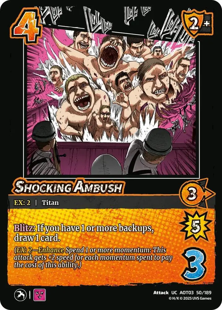 Shocking Ambush card front
