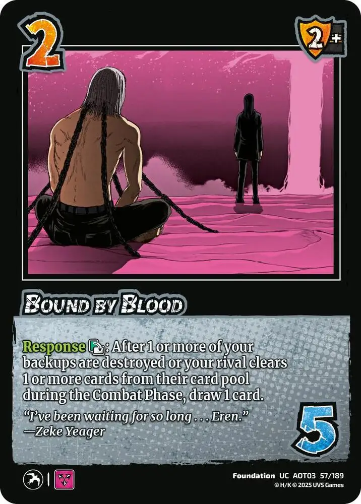 Bound by Blood card front