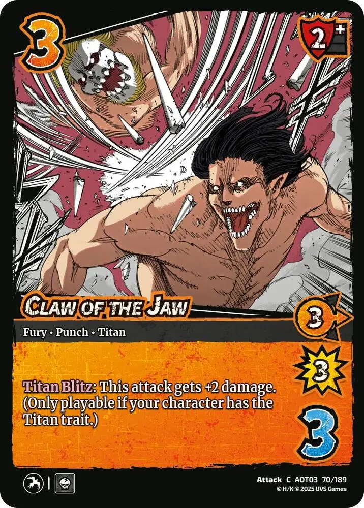 Claw of the Jaw card front