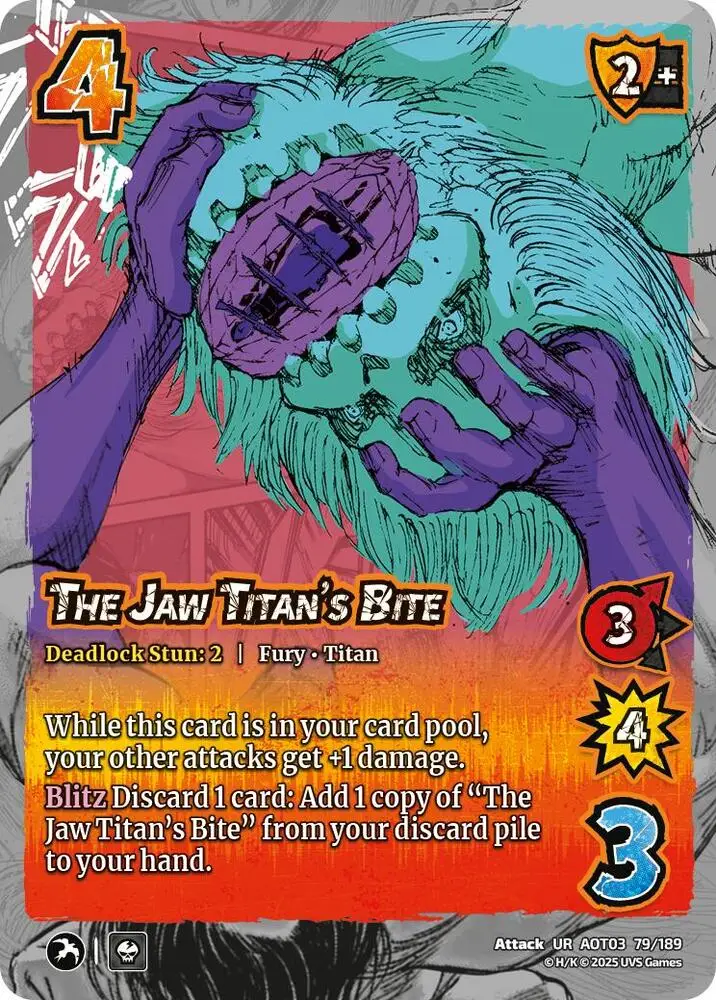 The Jaw Titan's Bite card front