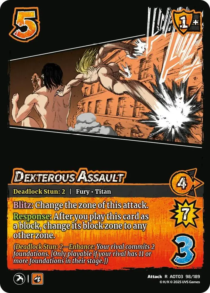 Dexterous Assault card front