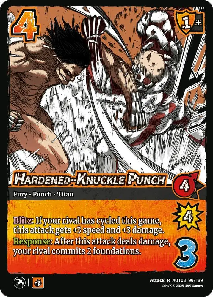 Hardened-Knuckle Punch card front