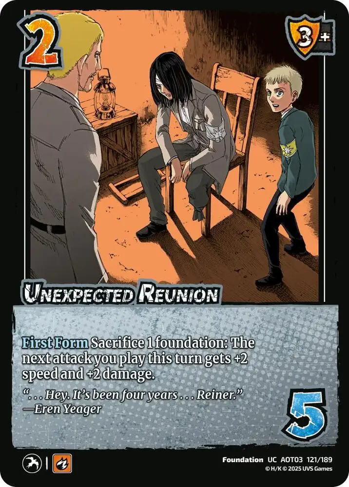 Unexpected Reunion card front